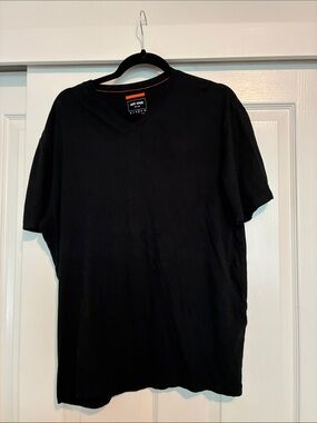 Jack Spade Black V-Neck Short Sleeve Tee